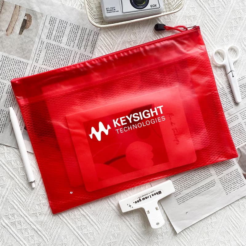A4 PVC Pouch - custom logo