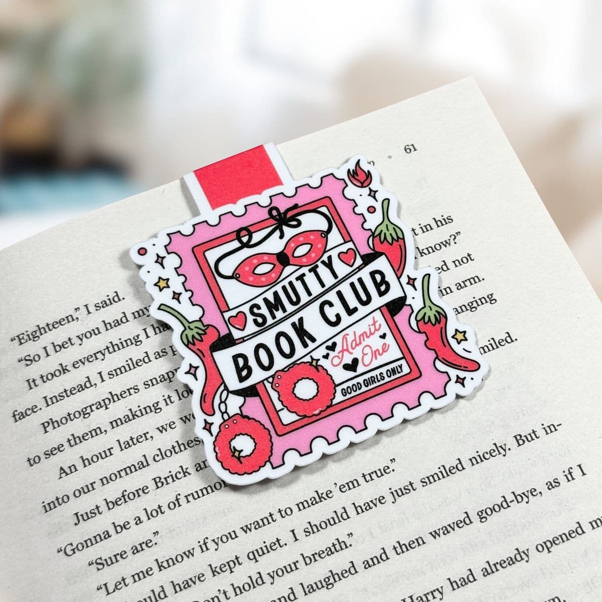 Bookmark Custom Magnet - custom logo thumbnail 5