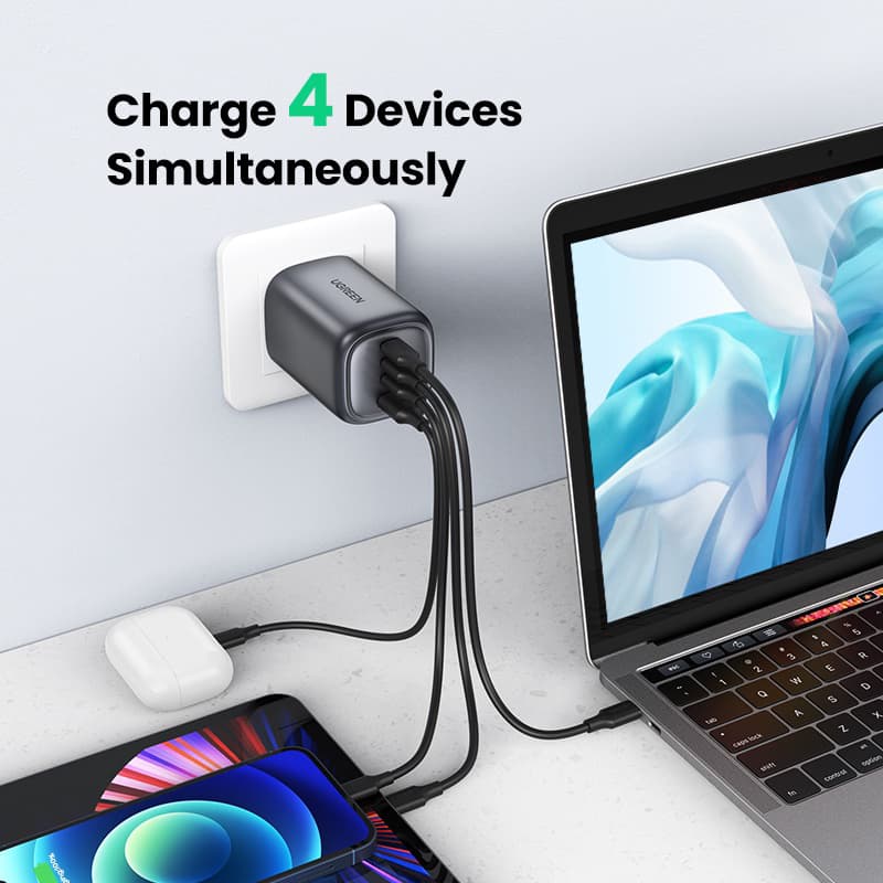 Nexode 100W USB C Wall Charger - custom logo thumbnail 3