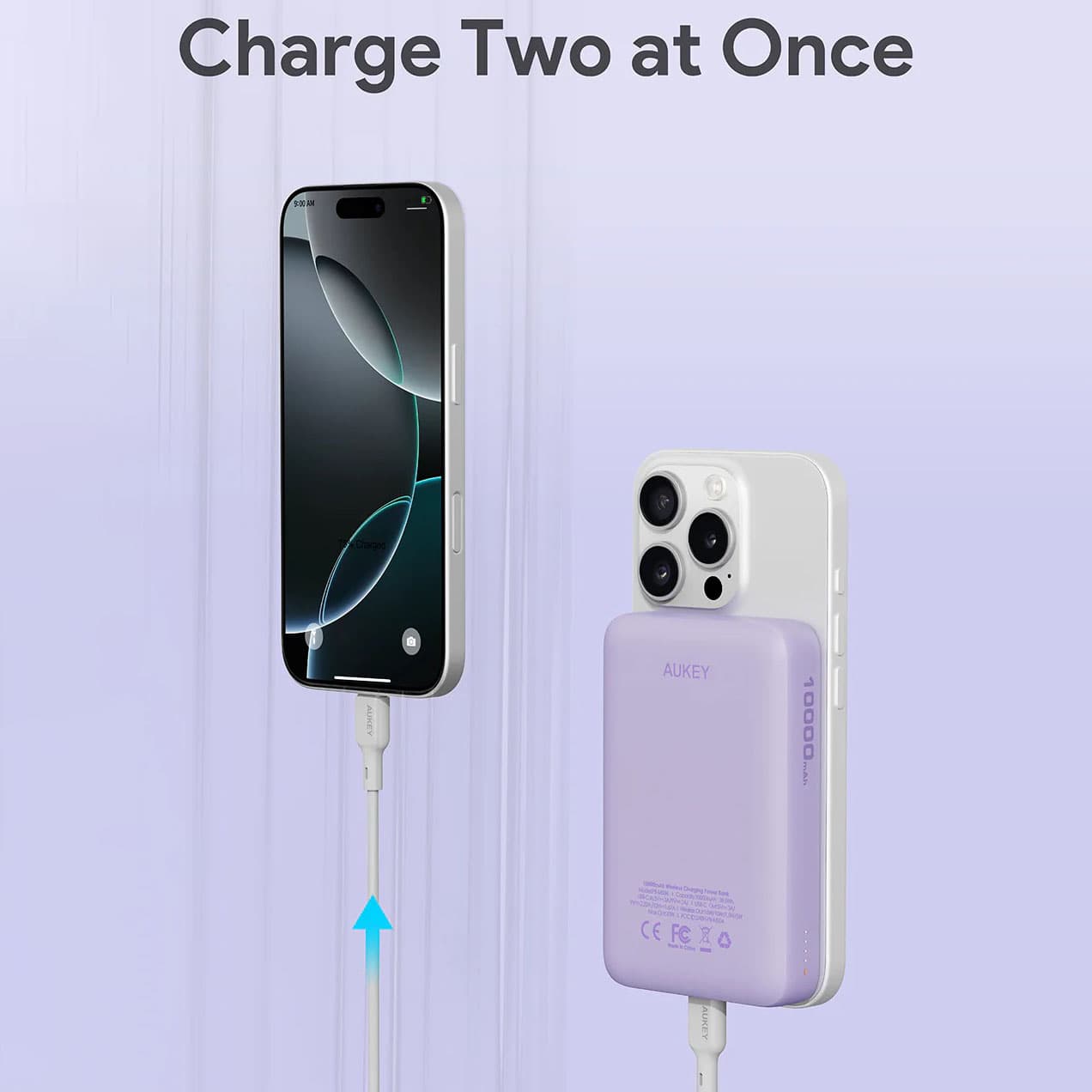10,000mAh Magsafe Ultra Slim Powerbank - custom logo thumbnail 3