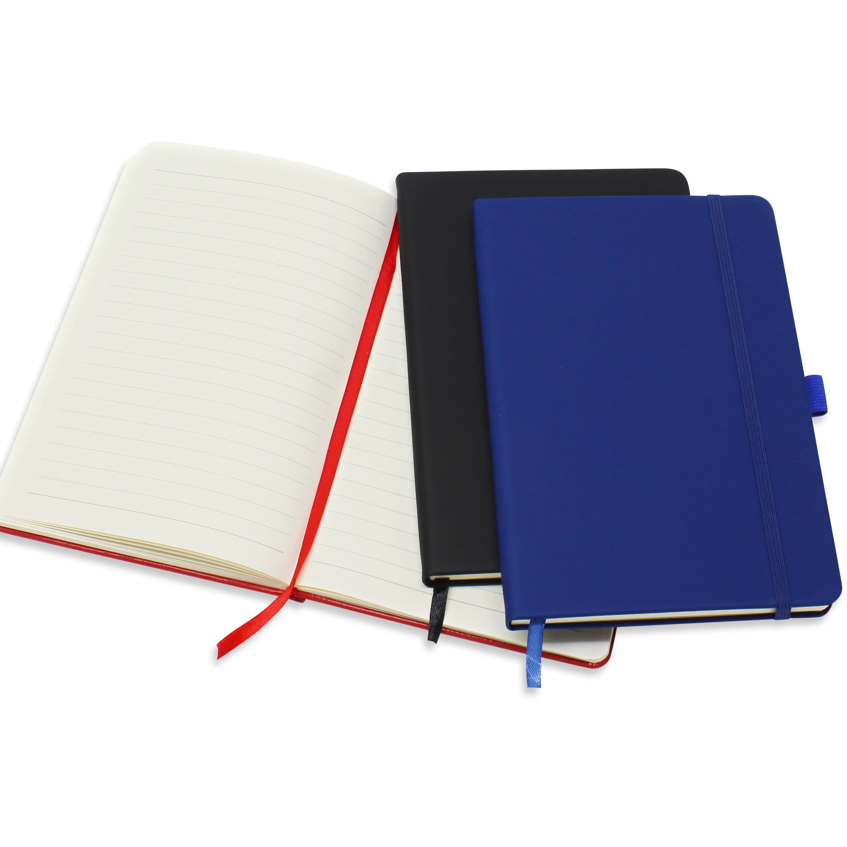 A5 Premio Matt Leather Notebook - in logo thumbnail 3