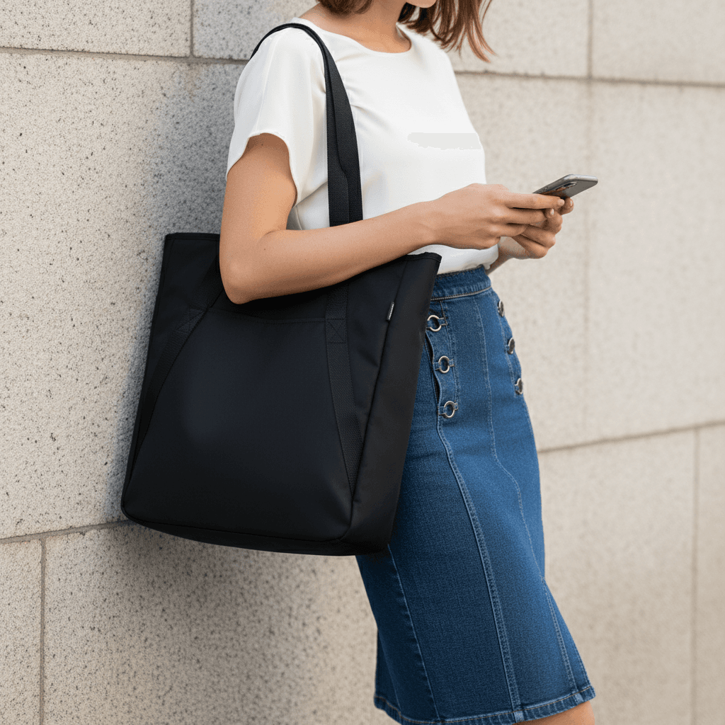SOLARIS Navro Expandable Tote Bag - custom logo thumbnail 7