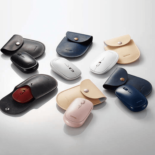 Bluetooth 2.4GHz Mouse ( With Leather Pouch ) - custom logo thumbnail 4