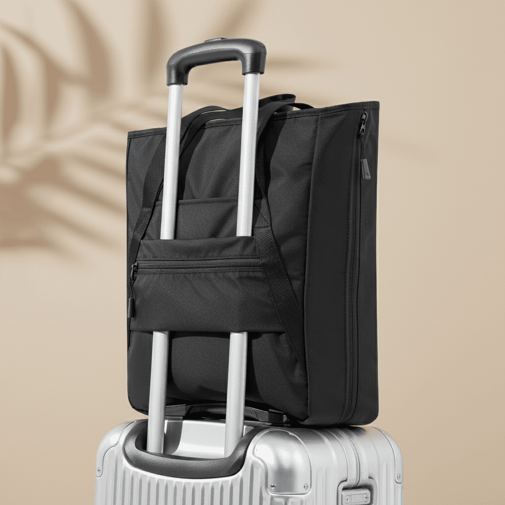 SOLARIS Navro Expandable Tote Bag - custom logo thumbnail 3