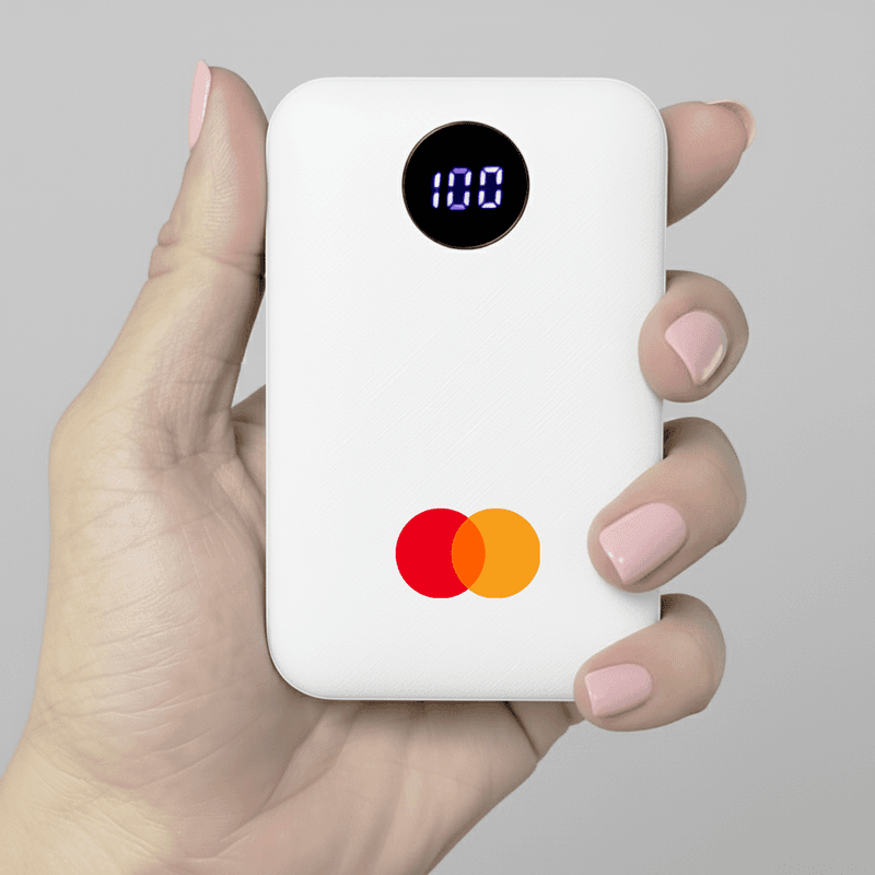 Sạc Dự Phòng Bỏ Túi 10.000mAh – Tích Hợp Màn Hình LED Thông Minh - in logo - Image 1