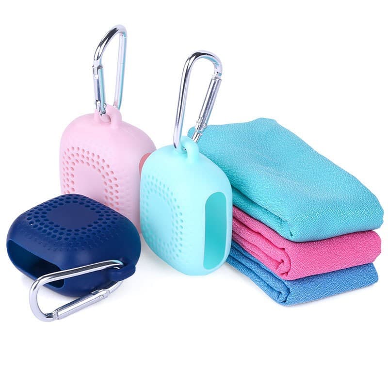 Pocket Size Quick-Dry Towel - custom logo - Image 1