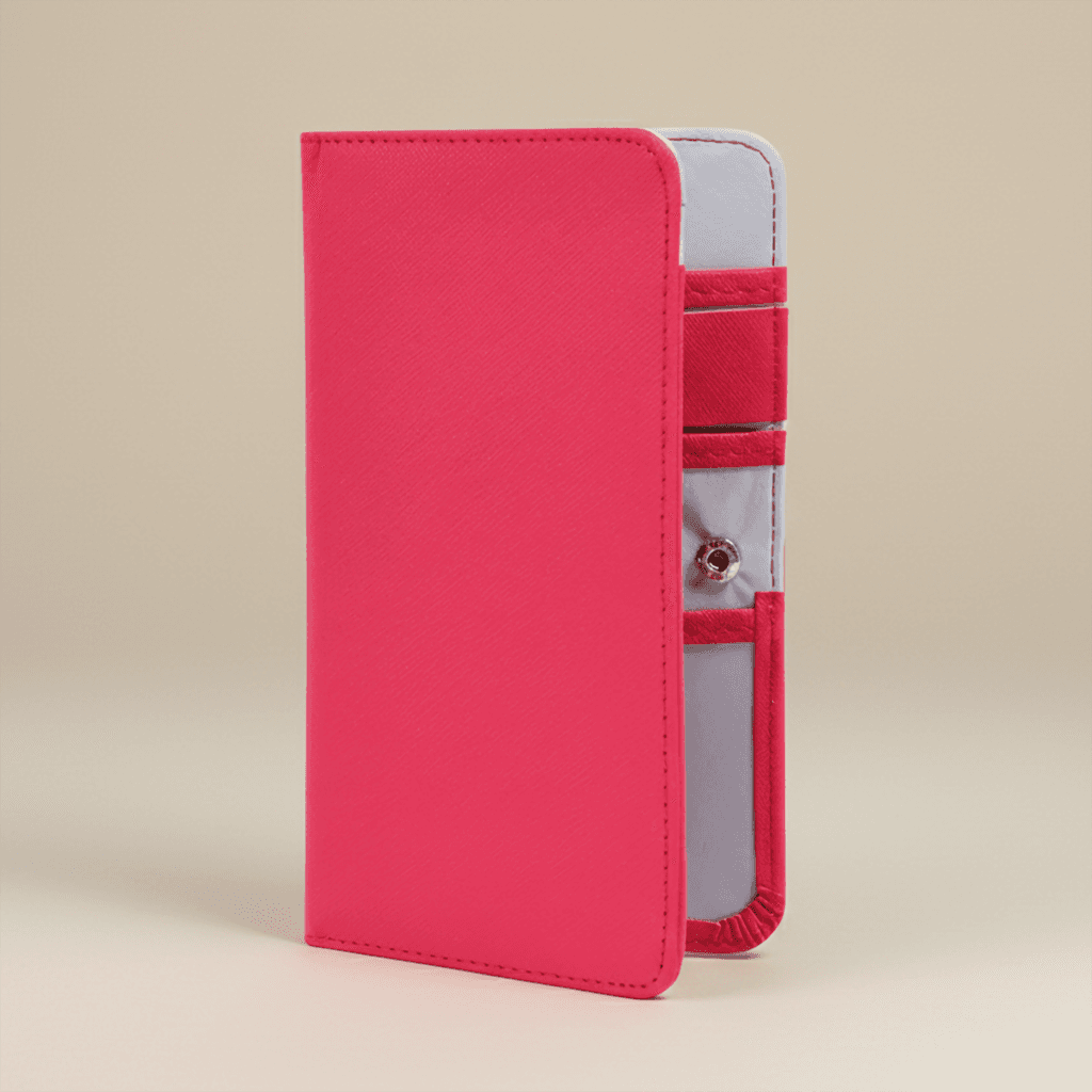 Stylish Leather Travel Organizer - custom logo thumbnail 4
