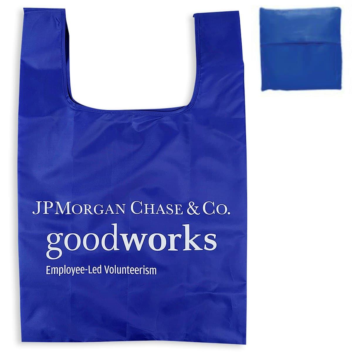 Túi Tote Polyester có thể gập lại (Có túi riêng) - in logo