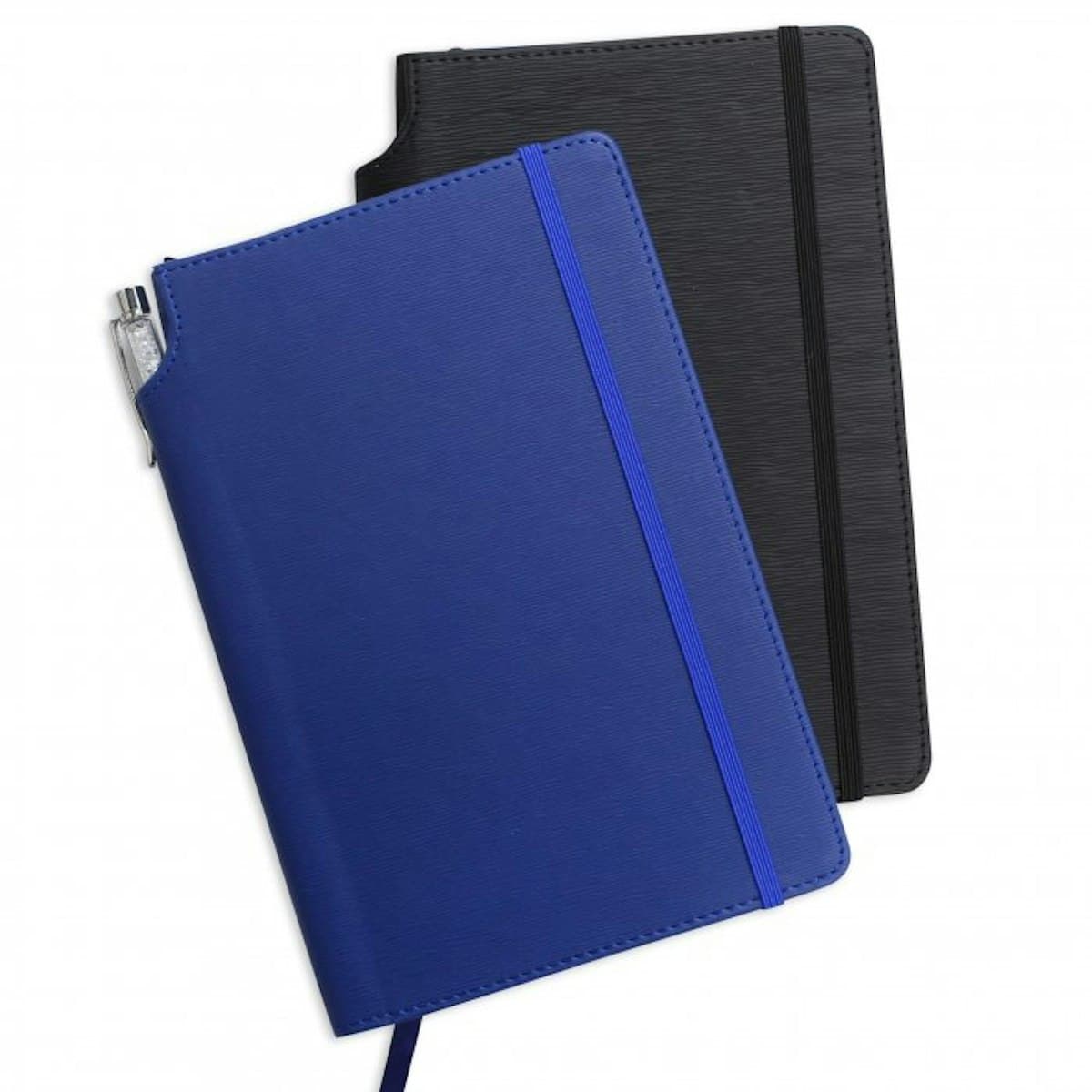 Notebook A5 Fad có khe cắm bút tích hợp (Epi PU) - in logo