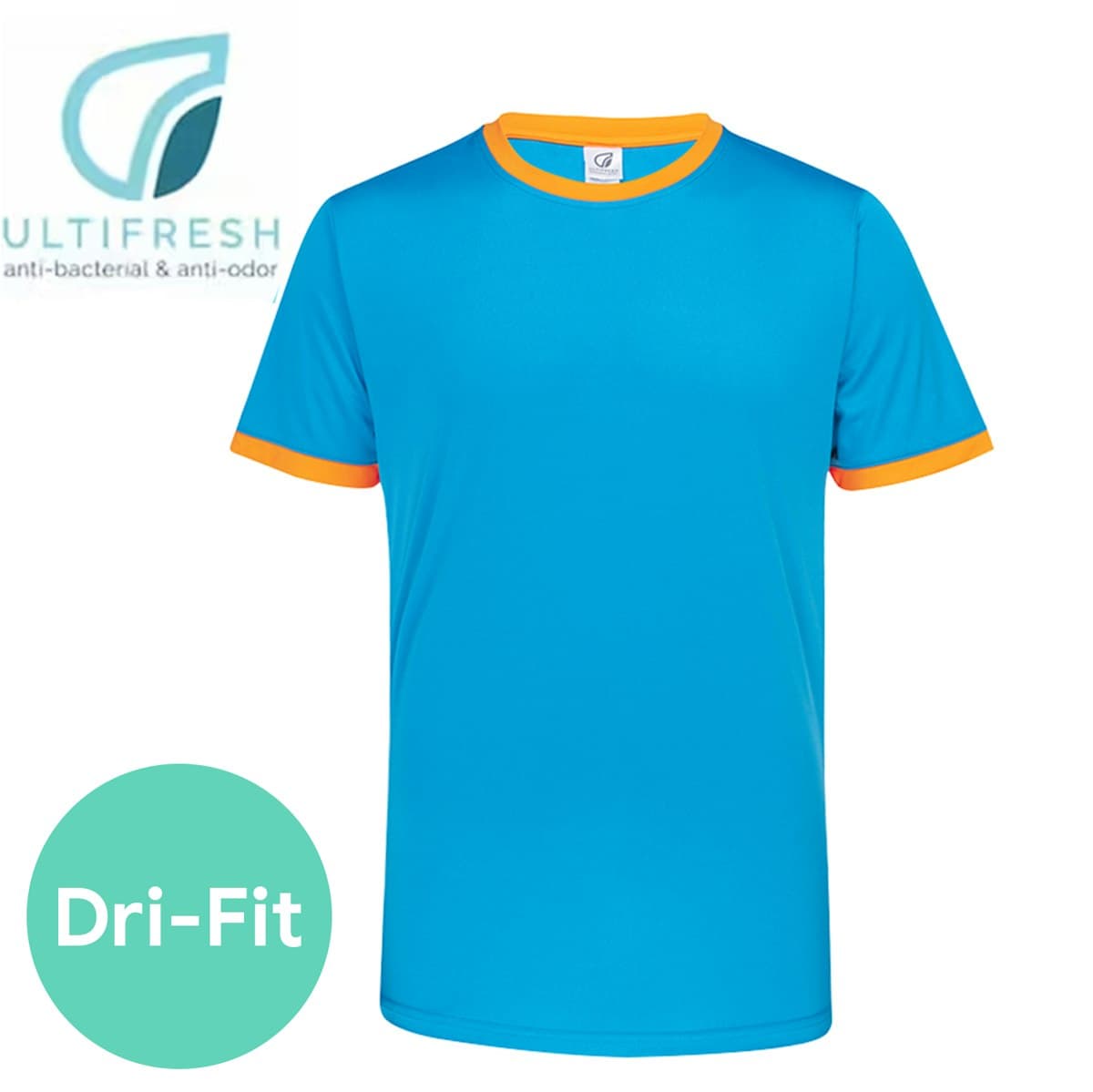 Áo thun Dri-Fit chống mùi bên hông Ultifresh - in logo