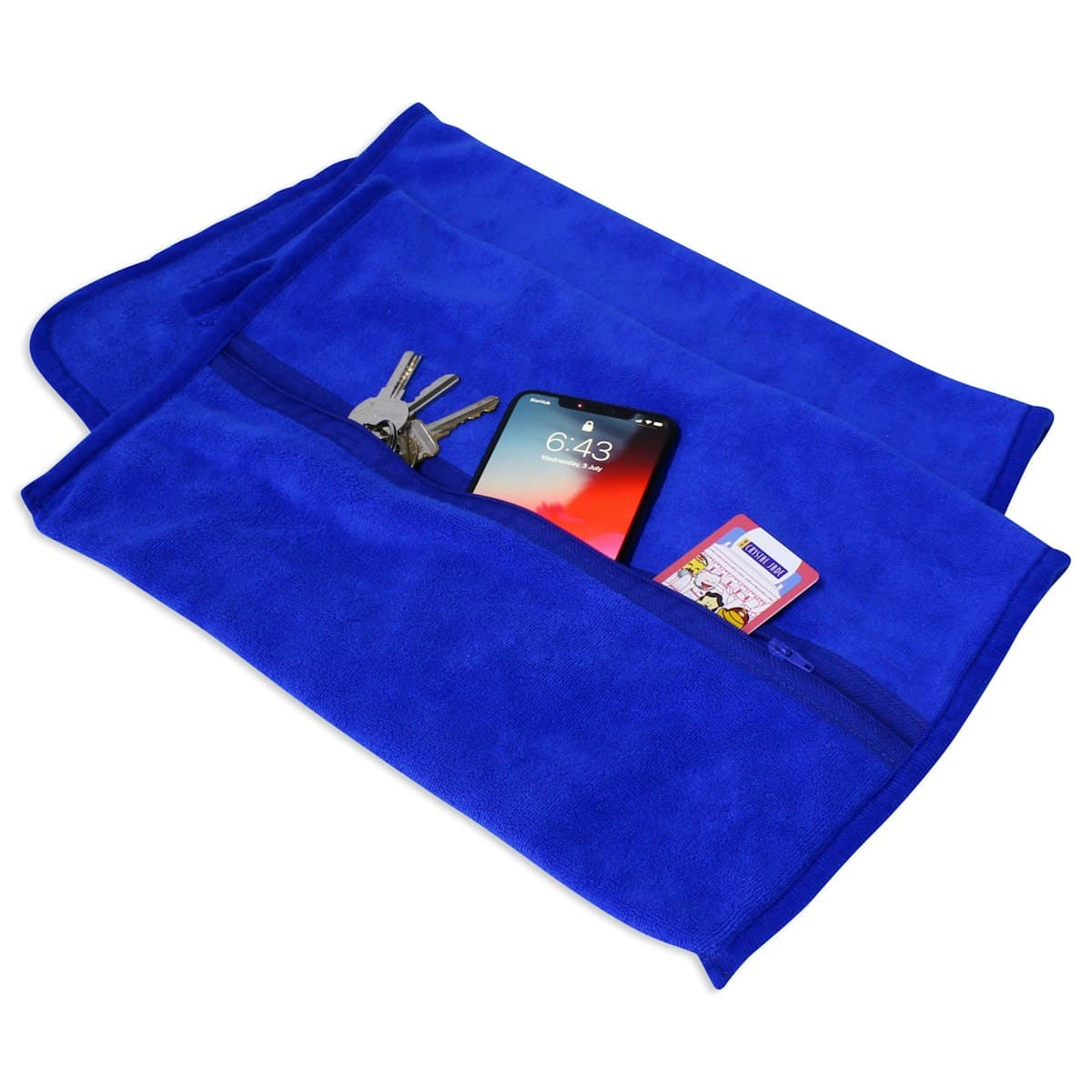 Sports Towel with Pocket - custom logo