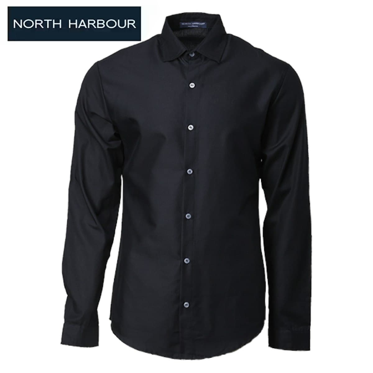 Áo sơ mi công sở Oxford cao cấp của North Harbor - in logo