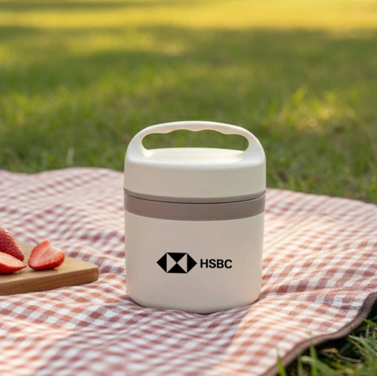 Stella Insulated Lunchbox with 2 Compartments - custom logo