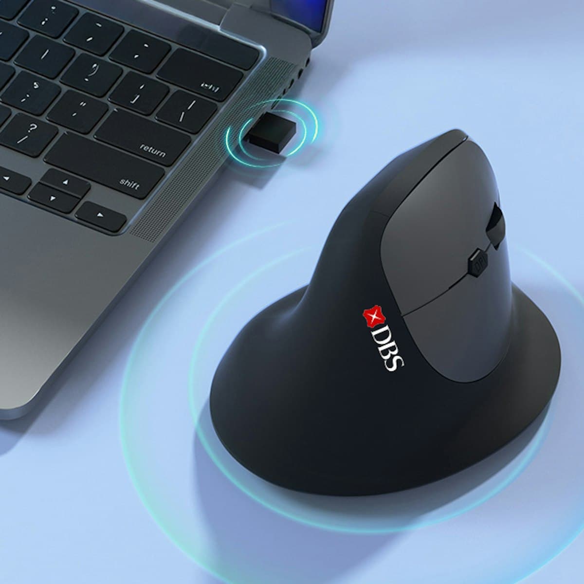 Chuột có thể sạc lại tiện dụng - in logo