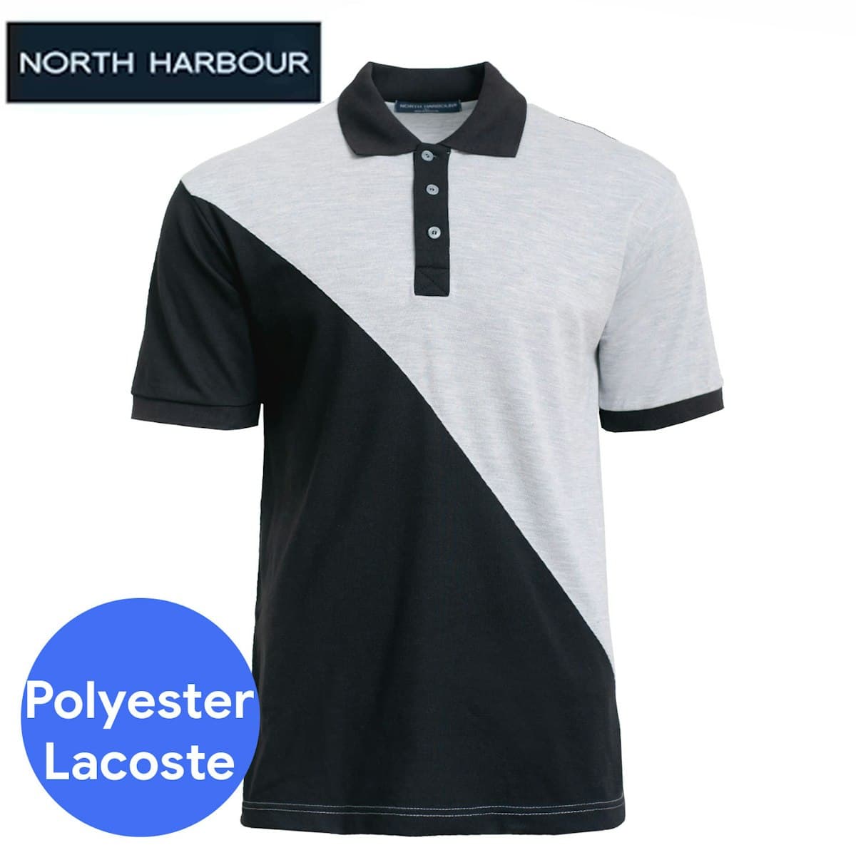 Georgia Multi-Tone Polo T-Shirt - custom logo