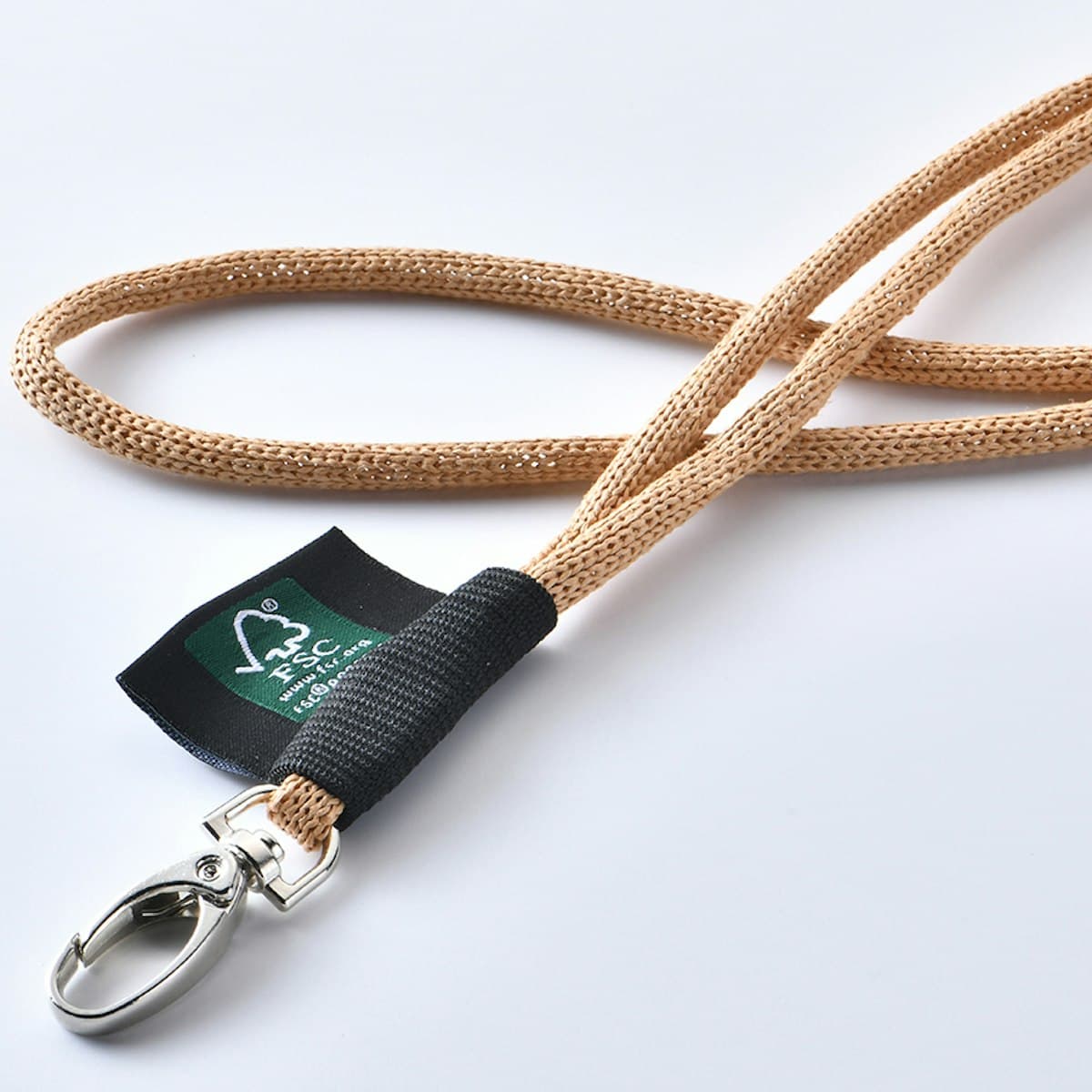Dây buộc dây hình ống bằng sợi giấy - in logo
