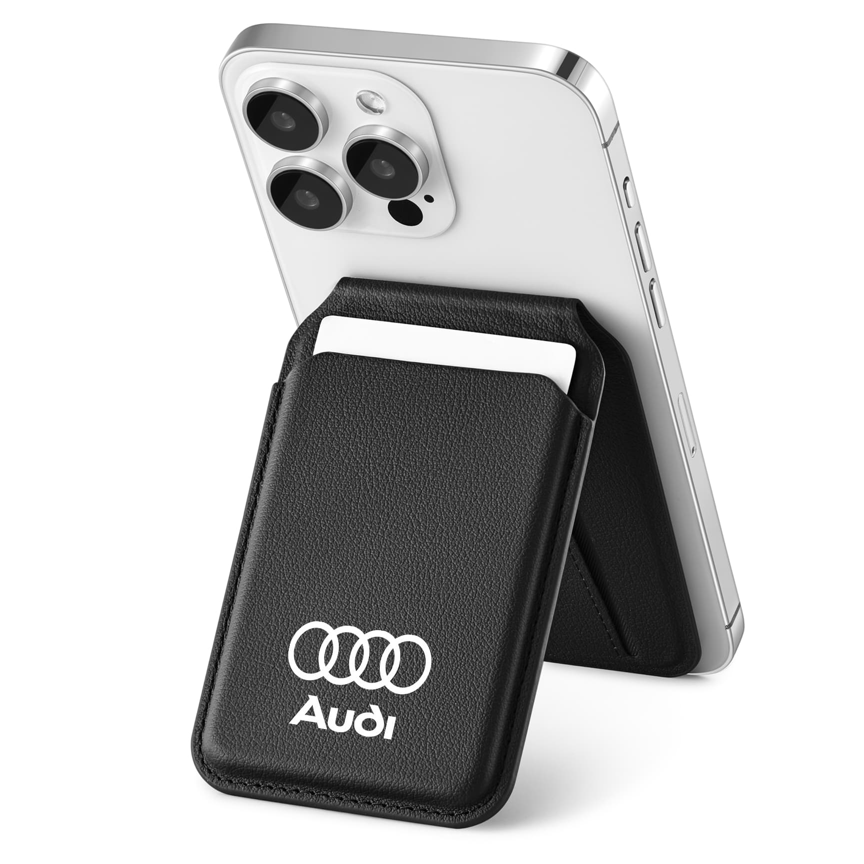 SOLARIS Magnetic Wallet Stand - custom logo thumbnail 2