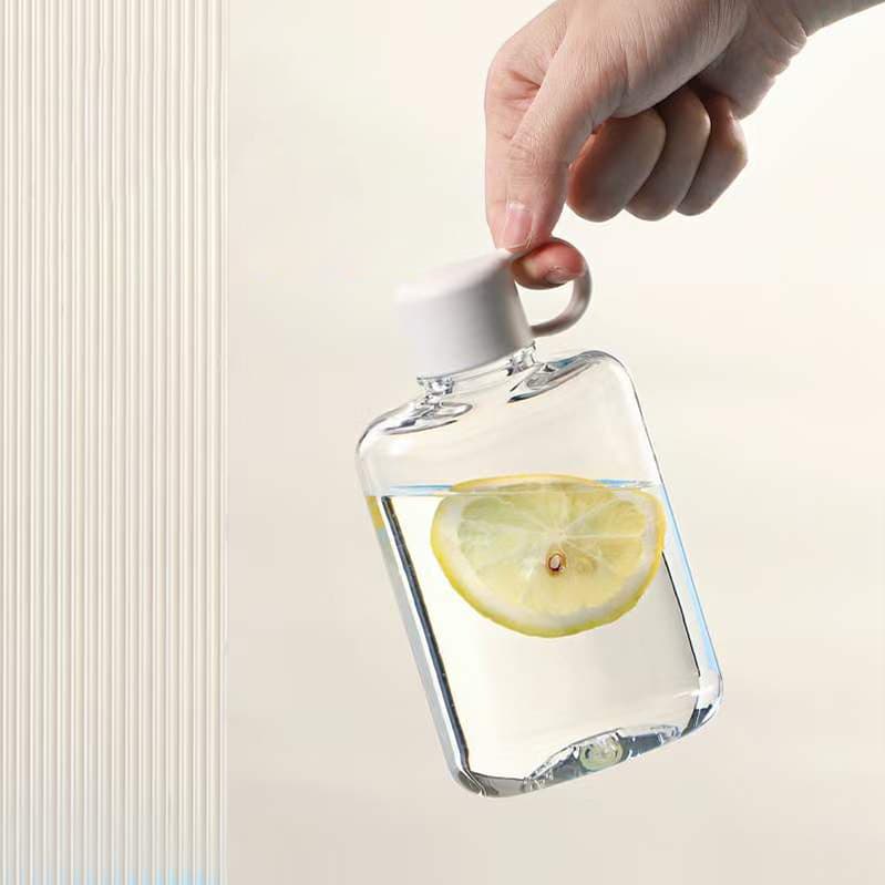 360ml Tritan Flat Water Bottle ( BPA Free ) - custom logo thumbnail 2