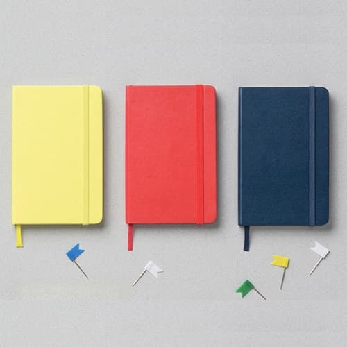 A5 Classic Notebook - Ruled - Hardcover - custom logo thumbnail 2