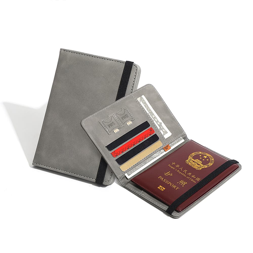 Wander RFID Passport and Card Holder - custom logo thumbnail 2