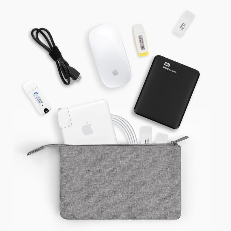 Compact Gadget Organiser Pouch - custom logo thumbnail 2