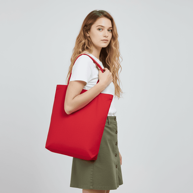 Túi Tote Canvas Màu A3 - in logo thumbnail 6