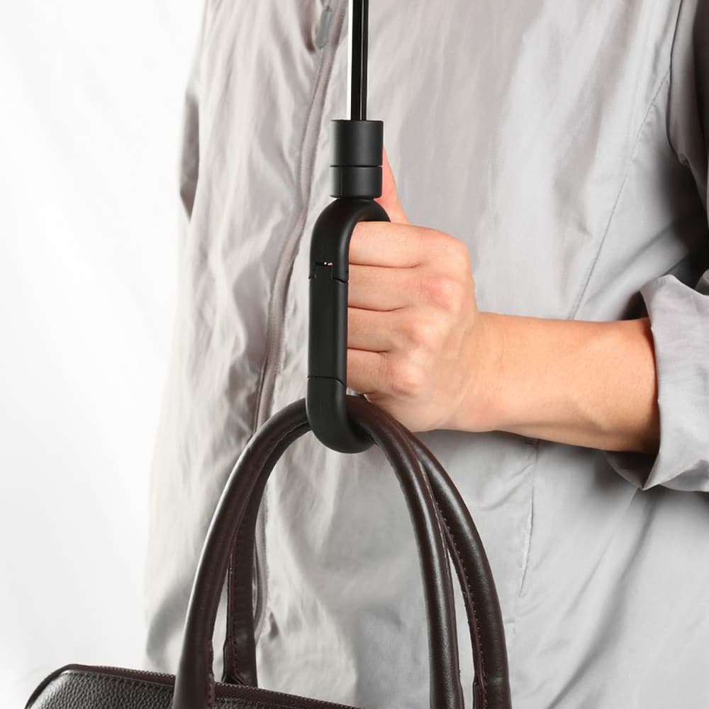 Ô RPET có thể gập lại tự động 23 '' có Carabiner (Lớp phủ UV) - in logo thumbnail 2