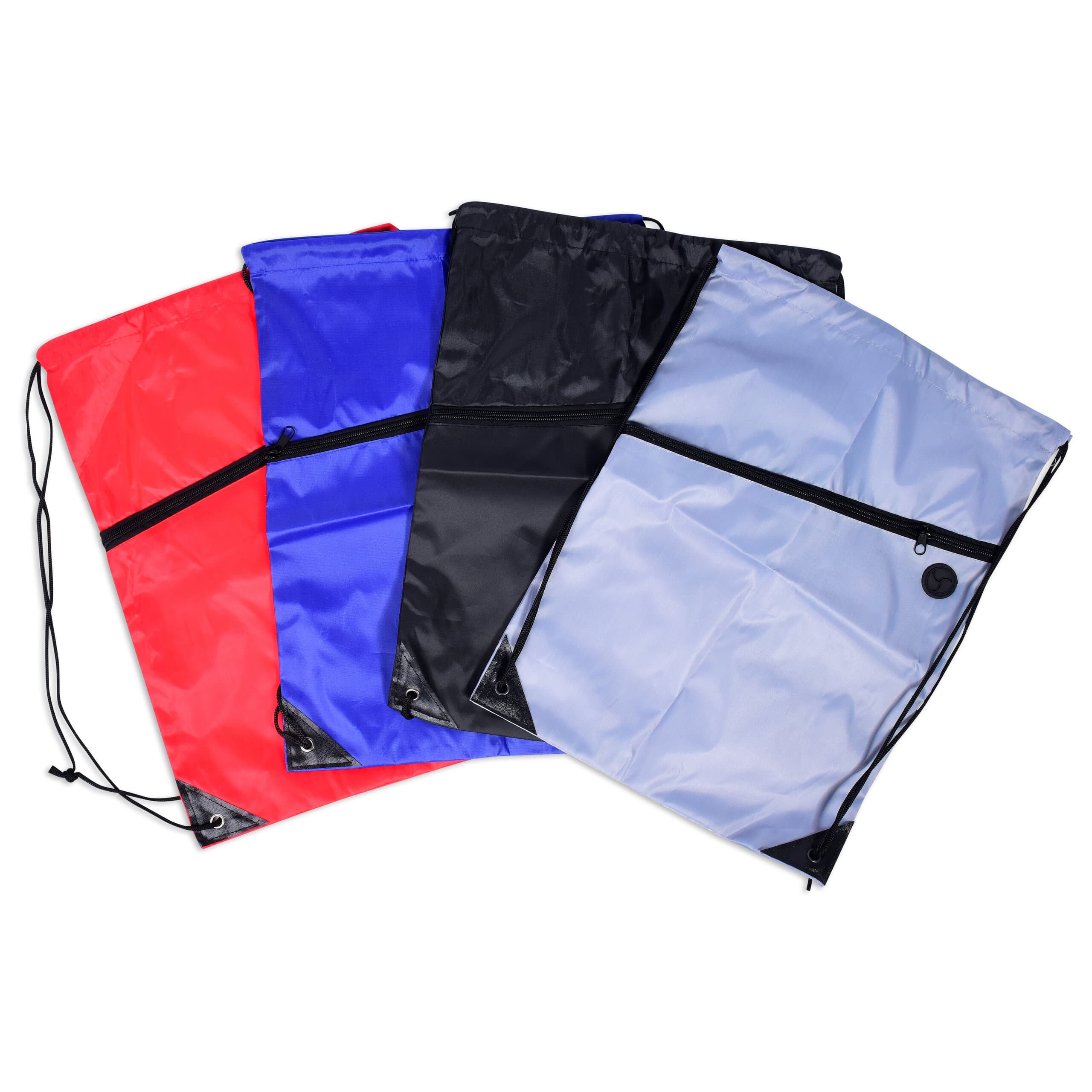 Robin Drawstring Bag with Front Pocket and Earphone Slot - custom logo thumbnail 4