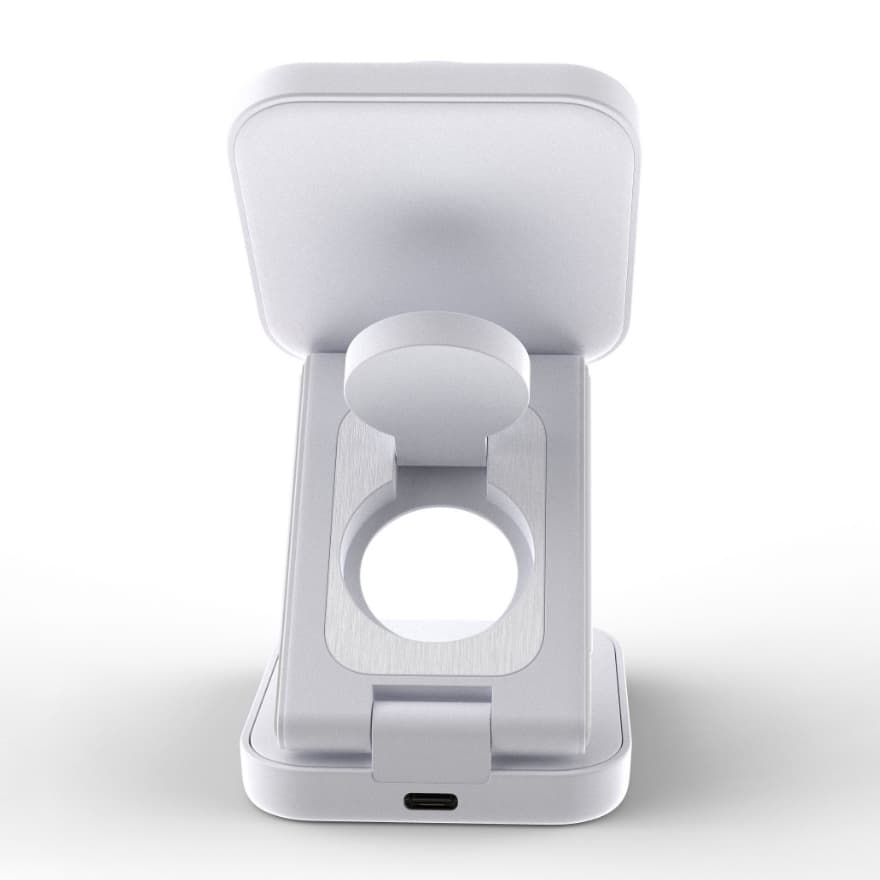 Sạc Không Dây Từ Tính 3 Trong 1 Gập Gọn WPC50 - in logo thumbnail 3