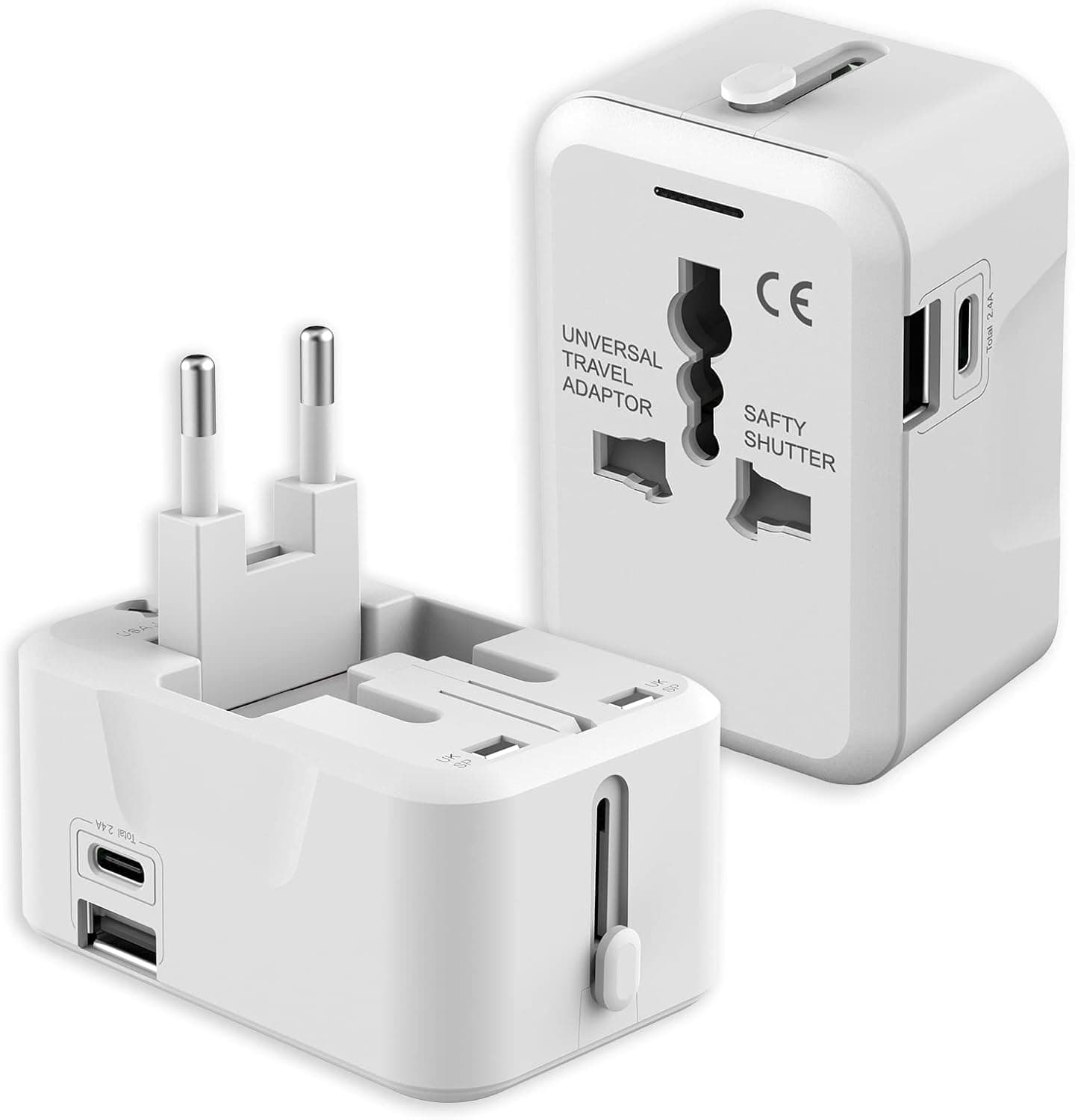 12.5W Uno Travel Adaptor - custom logo thumbnail 3