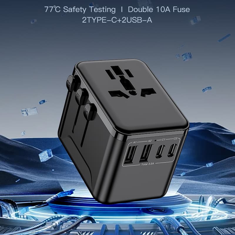 Adaptor Du lịch Premio 17.5W  - in logo thumbnail 3