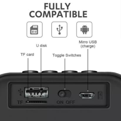 T5 Mini Wireless Bluetooth Speaker - custom logo thumbnail 3