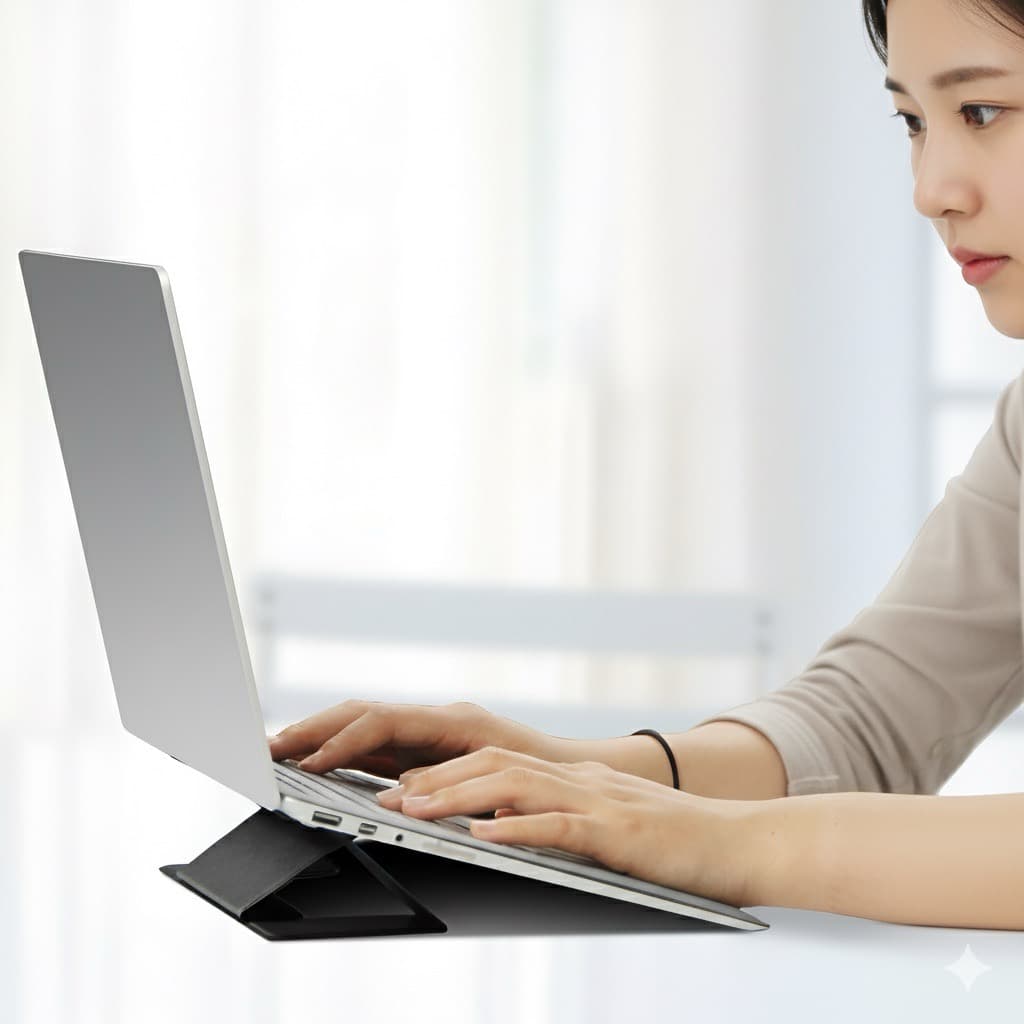 Invisible Laptop Stand - custom logo thumbnail 3