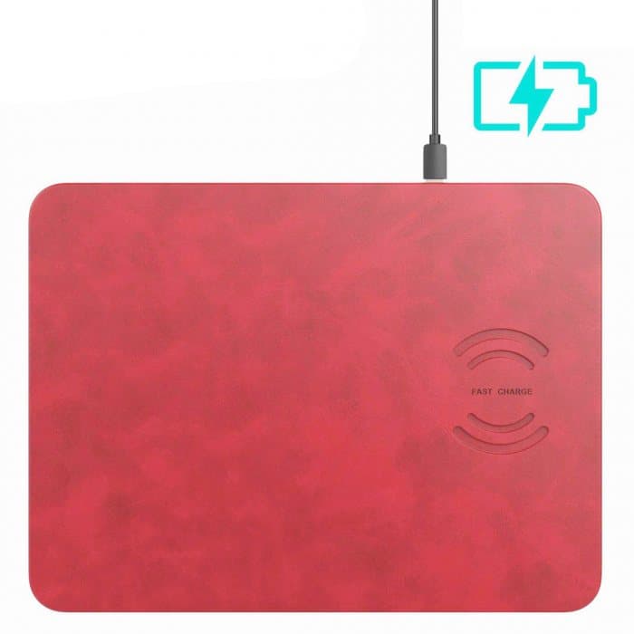 Qi Wireless Charging Mousepad - custom logo thumbnail 3