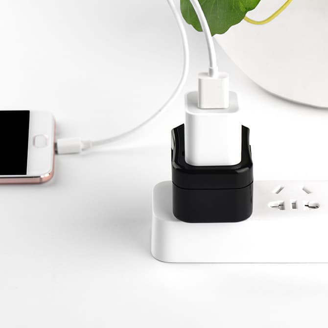 Bộ chuyển đổi nguồn điện du lịch nhỏ gọn. - in logo thumbnail 3