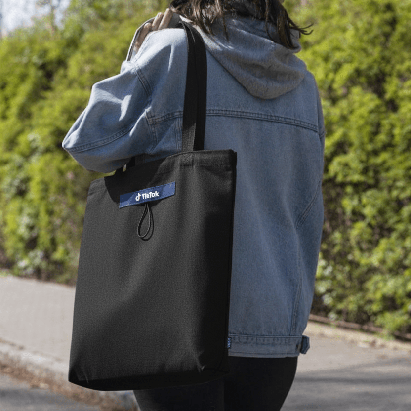 SOLARIS Vista Foldable Tote Bag - custom logo thumbnail 2
