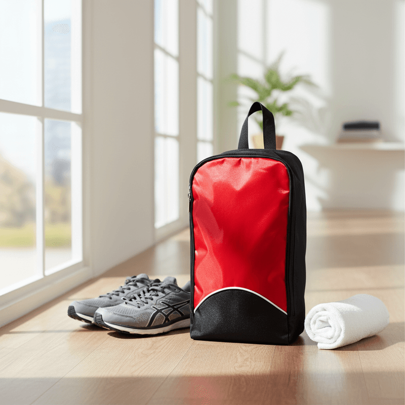Mesh Microfiber Shoe Bag - custom logo thumbnail 3