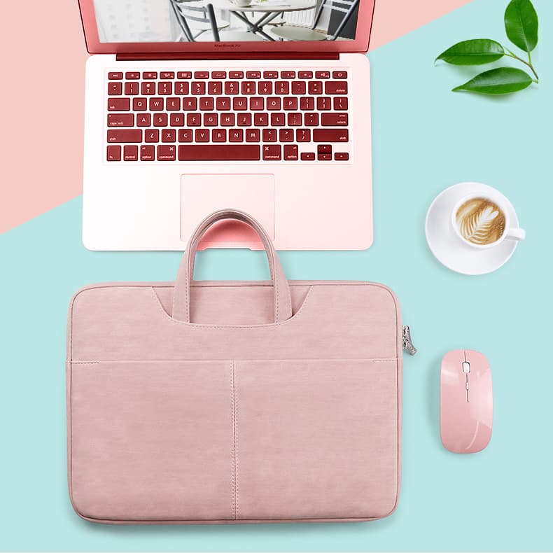 Túi đựng laptop Lux (có khe đựng hành lý) - in logo thumbnail 3
