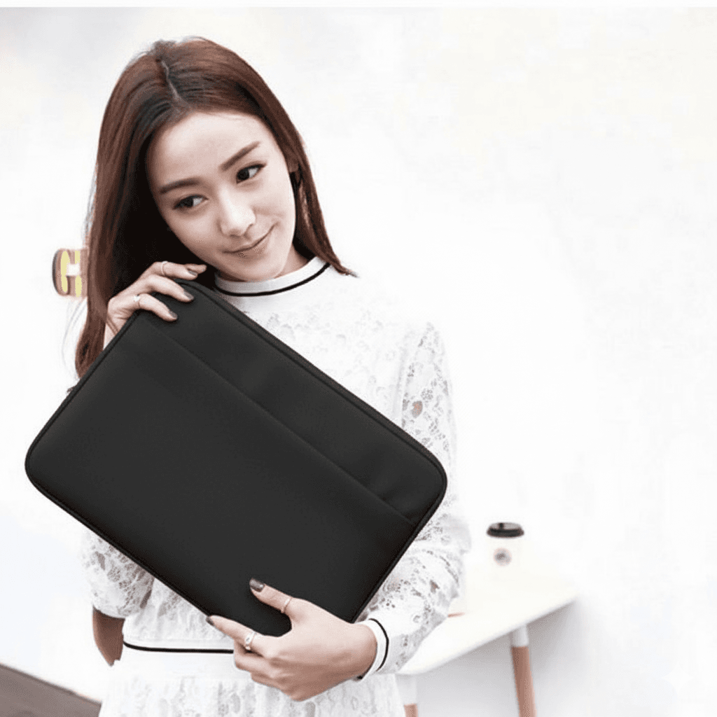 Bao đựng laptop 13 inch (Có đệm bên trong) - in logo thumbnail 5