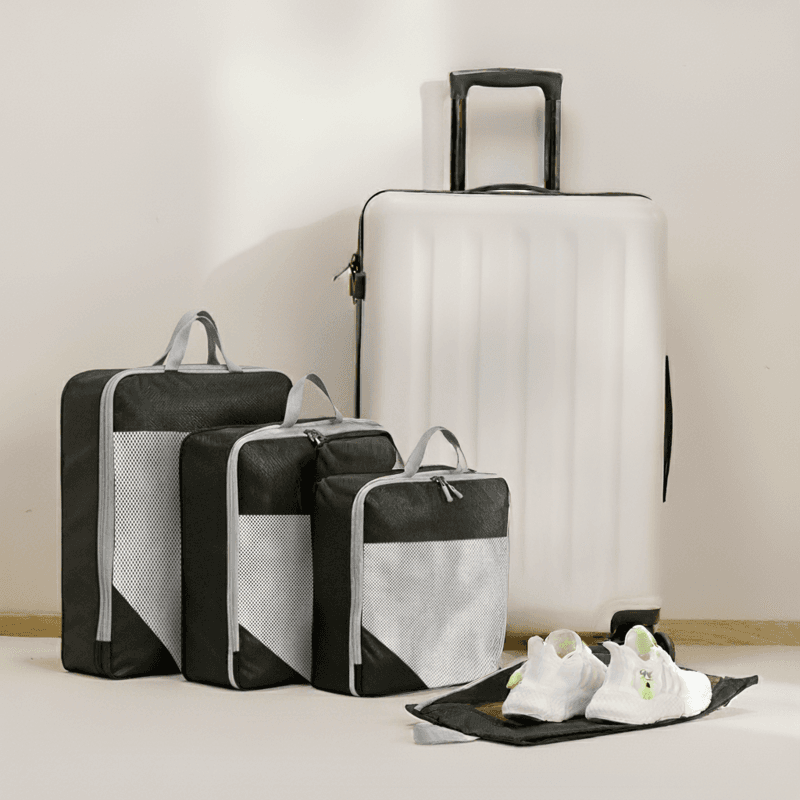 4 Pcs Compression Travel Packing Cube - custom logo thumbnail 6