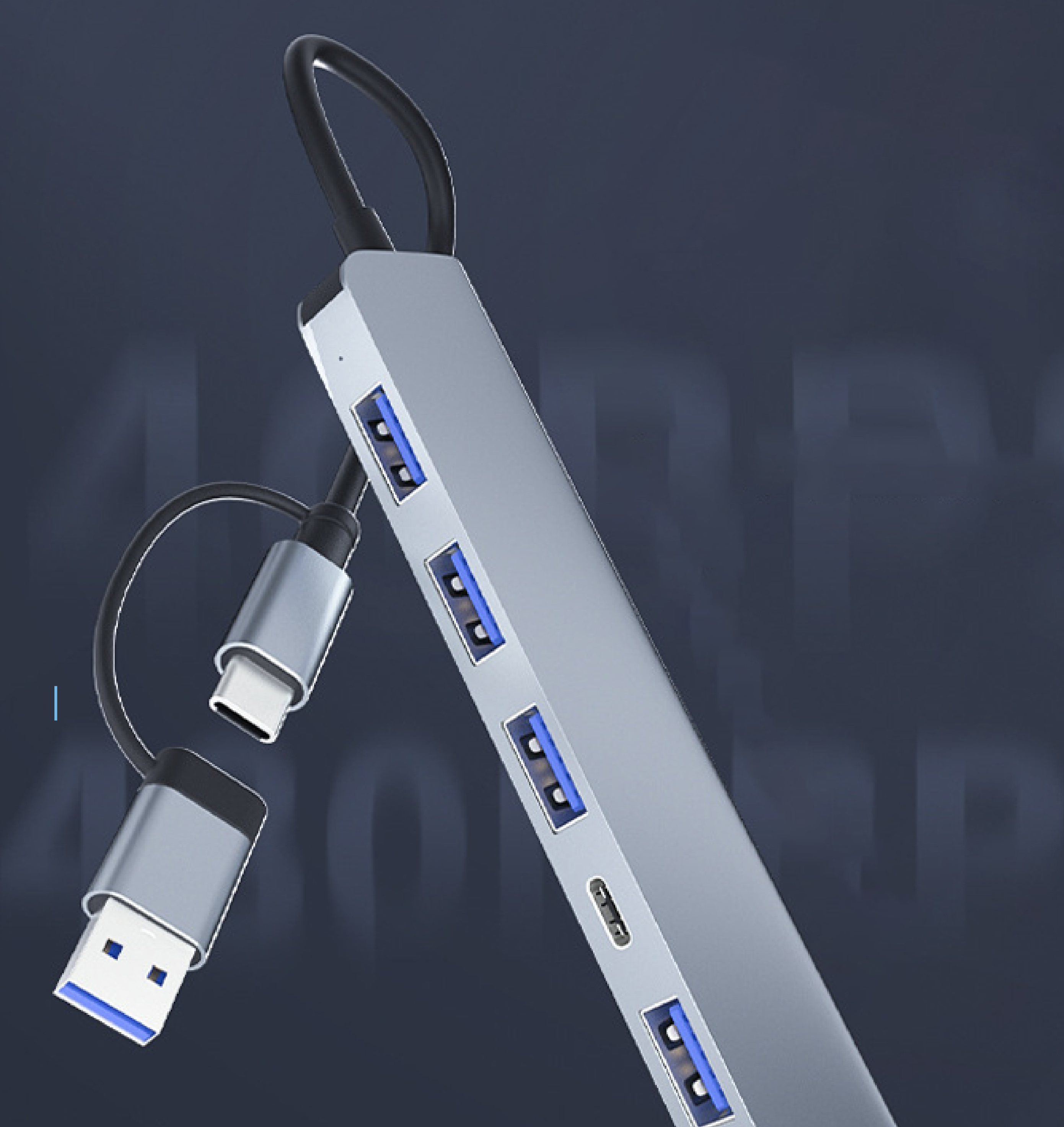 Hub 6 trong 1 có USB C - in logo thumbnail 2