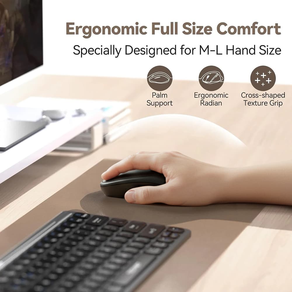 Chuột không dây không tiếng ồn Slix - custom logo thumbnail 4