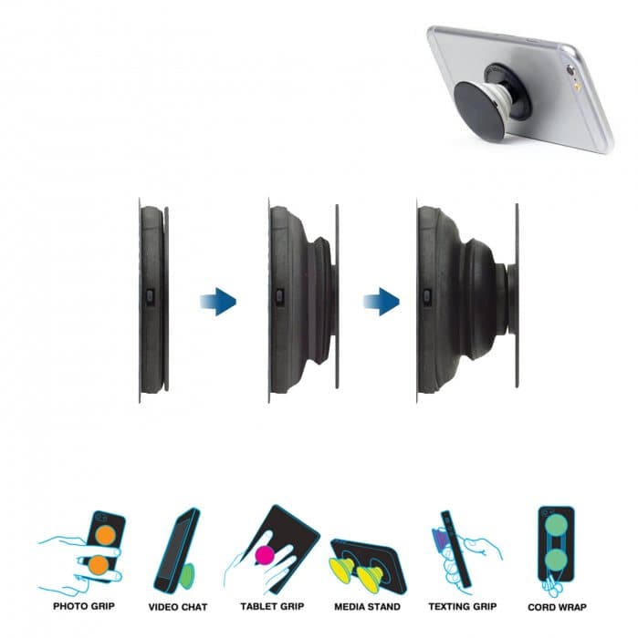Popping Phone Grip Stand - custom logo thumbnail 4