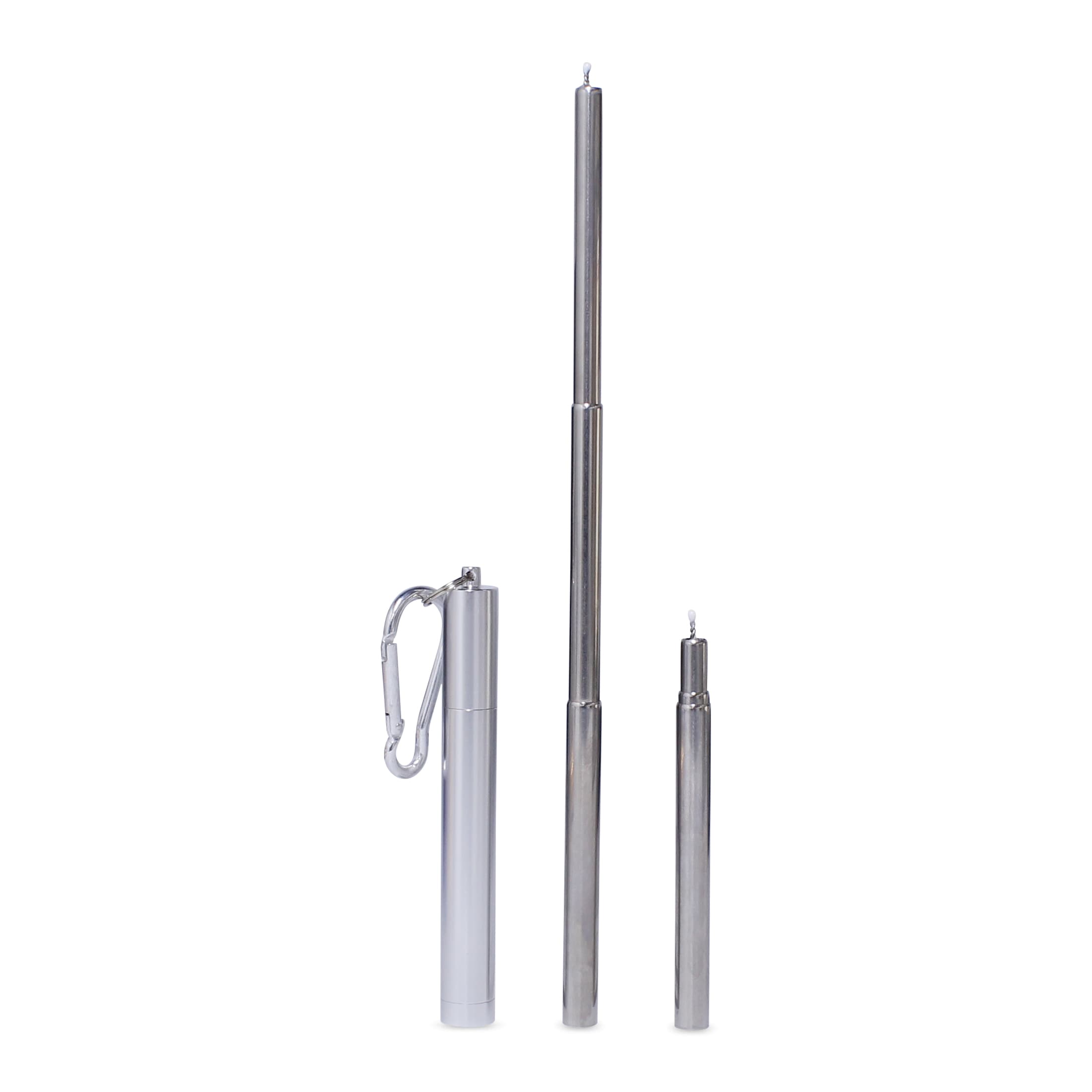 Telescopic Stainless Steel Straw Kit - custom logo thumbnail 4
