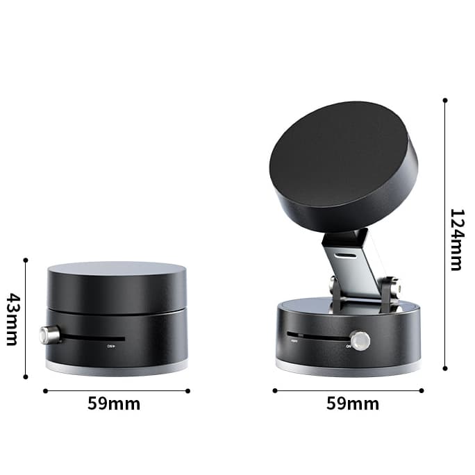 Vortex Suction Magnetic Phone Holder - custom logo thumbnail 4