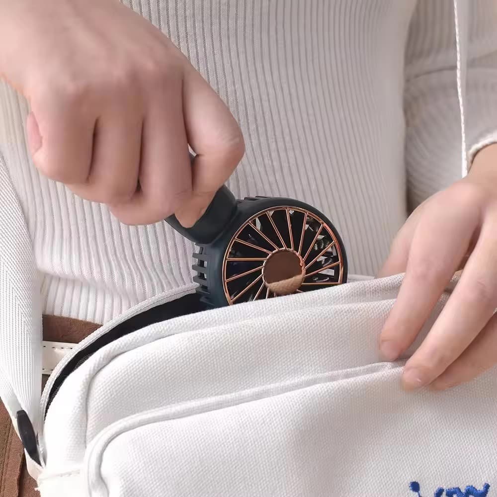 Quạt cầm tay có móc cài. - in logo thumbnail 4