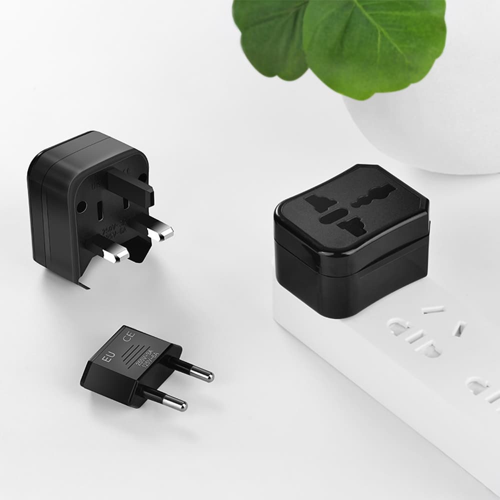 Bộ chuyển đổi nguồn điện du lịch nhỏ gọn. - in logo thumbnail 4