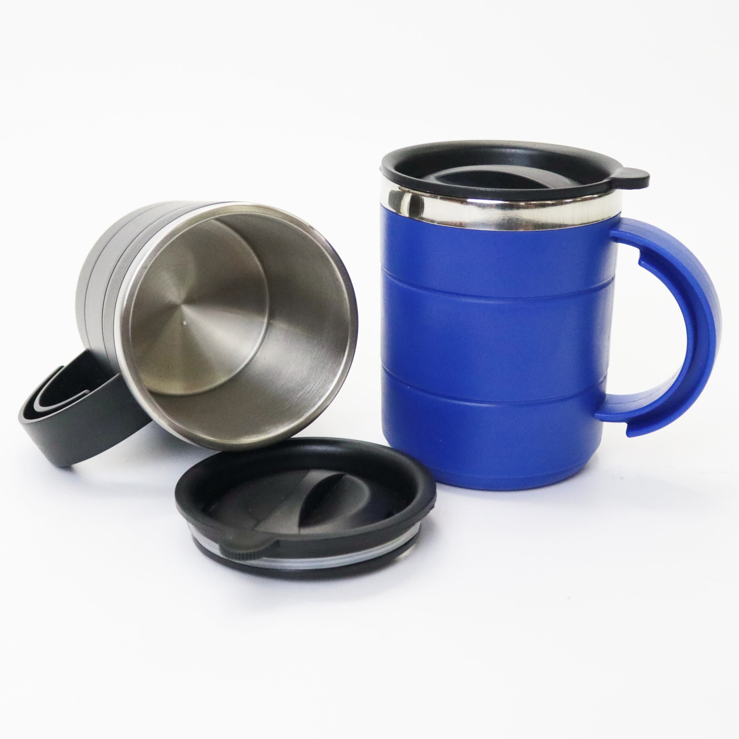 Ly thép không gỉ Weston Parallex dung tích 450ml, có nắp. - in logo thumbnail 4