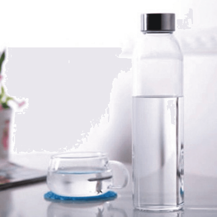 550ml Hario Glass Bottle with Sleeve - custom logo thumbnail 4