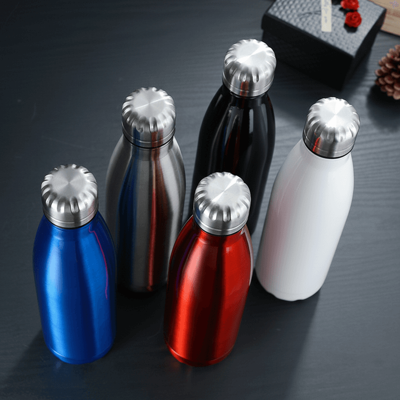 Bình thể thao cách nhiệt bằng thép không gỉ 500ml - in logo thumbnail 4
